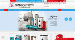 Desktop Screenshot of ekinendustriyel.com